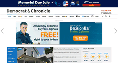 Desktop Screenshot of democratandchronicle.com